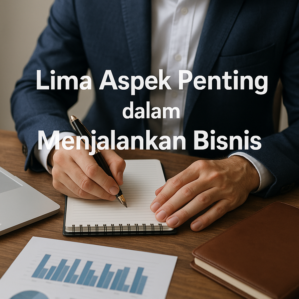 Lima Aspek Penting dalam Menjalankan Bisnis