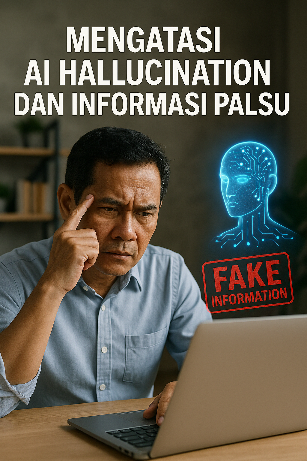 Mengatasi AI Hallucination dan Informasi Palsu
